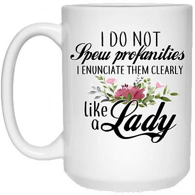 15 oz. White Mug