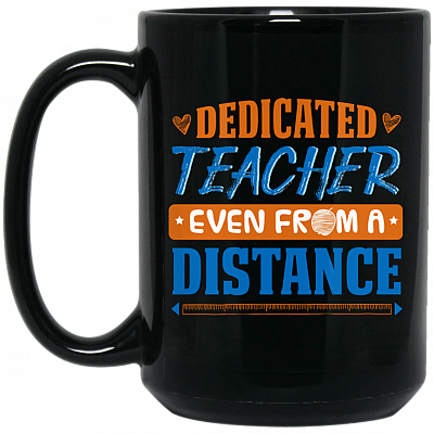 15 oz. Black Mug