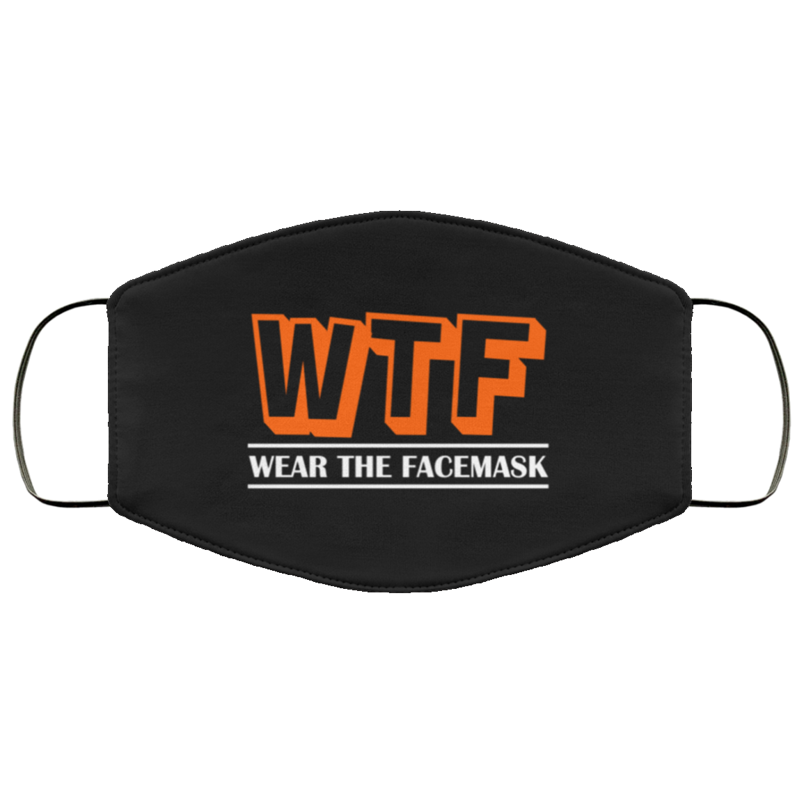 WTF Wear The Mask Funny Washable Reusable Custom – Printed Cloth Face Mask Cover, White, Cloth Face Mask WTF Wear The Mask Funny Washable Reusable Custom – Printed Cloth Face Mask Cover, White, Cloth Face Mask