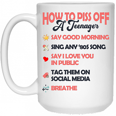 15 oz. White Mug