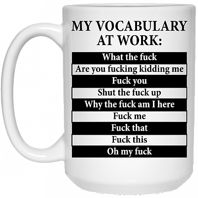 15 oz. White Mug