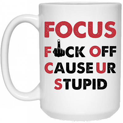 15 oz. White Mug