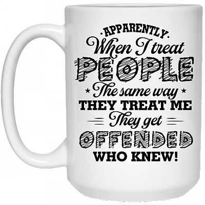 15 oz. White Mug