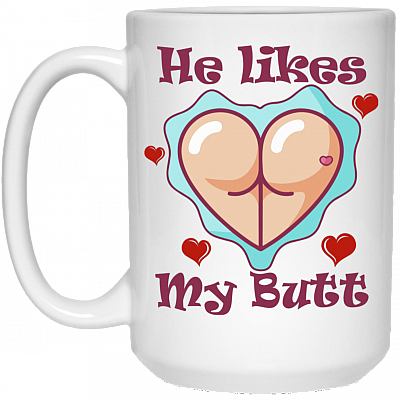 15 oz. White Mug
