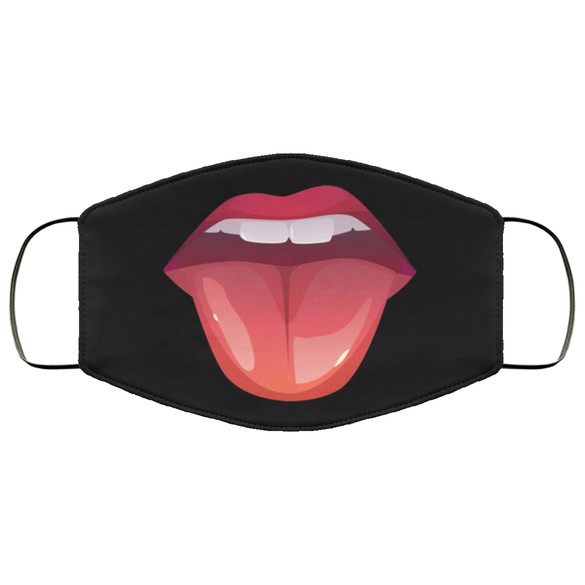 Giant Lips - Funny Mask - Washable Reusable Custom – Printed Cloth Face Mask Cover, Black, Cloth Face Mask Giant Lips - Funny Mask - Washable Reusable Custom – Printed Cloth Face Mask Cover, Black, Cloth Face Mask