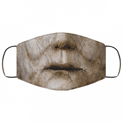 Horror Halloween Movie Retro Mask Michael Boogeyman Mouth Mask The Shape Washable Reusable Custom – Printed Cloth Face Mask Cover, White, Cloth Face Cover