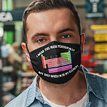 8VT. Wear This Mask Periodically mask mockup