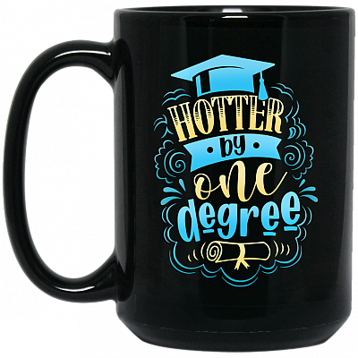 15 oz. Black Mug