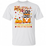 It's The Most Wonderful Time T-Shirt - Horror Movies Characters Shirt, White, Unisex T-Shirt