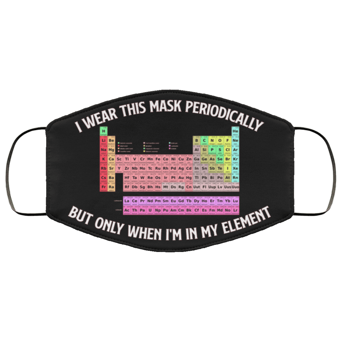 I Wear This Mask Periodically But Only When I'm In My Element Washable Reusable Custom - Cloth Face Mask Cover, Black, Cloth Face Cover I Wear This Mask Periodically But Only When I'm In My Element Washable Reusable Custom - Cloth Face Mask Cover, Black, Cloth Face Cover