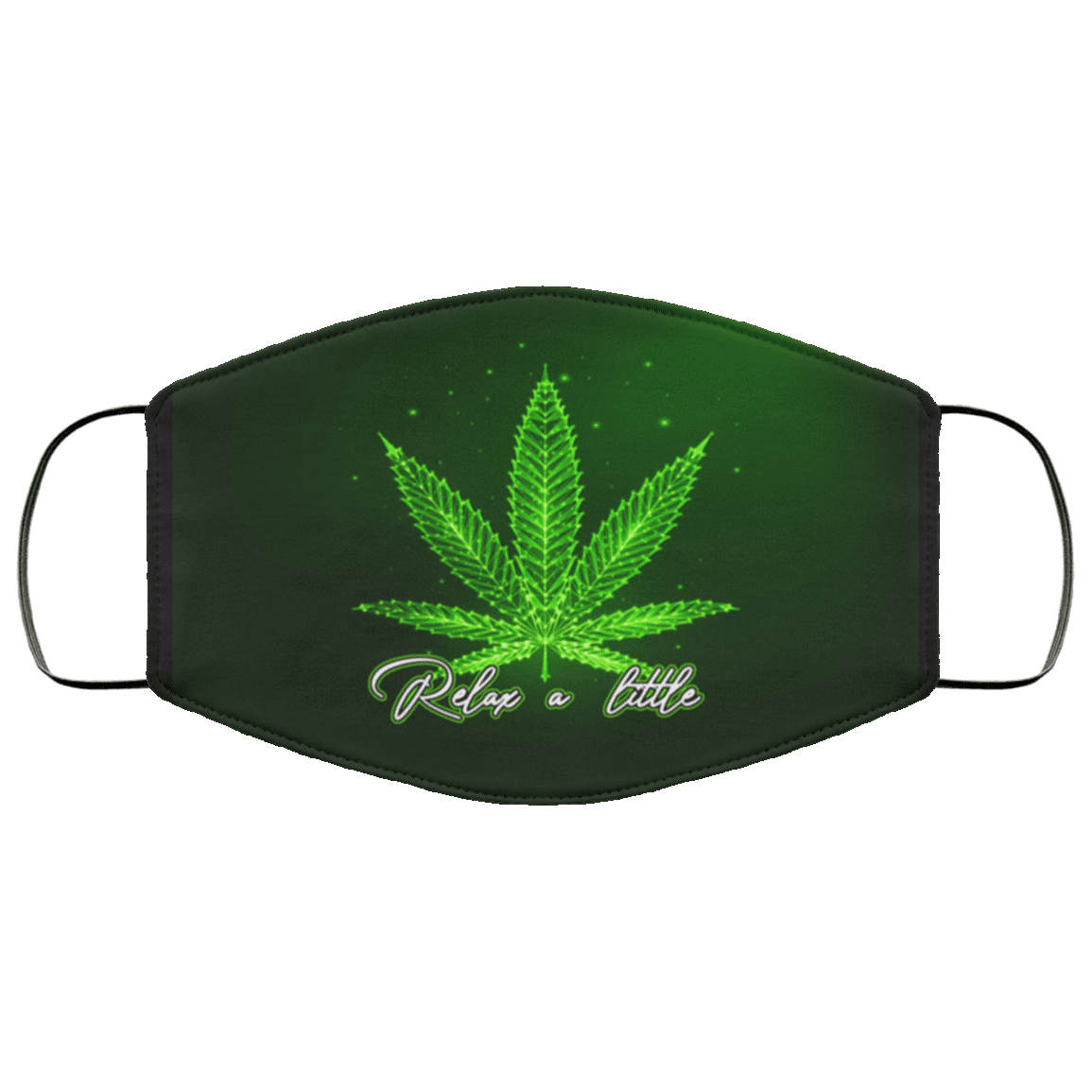 Relax A Little Washable Reusable Custom Printed Cloth Face Mask Cover, White, Cloth Face Cover Relax A Little Washable Reusable Custom Printed Cloth Face Mask Cover, White, Cloth Face Cover