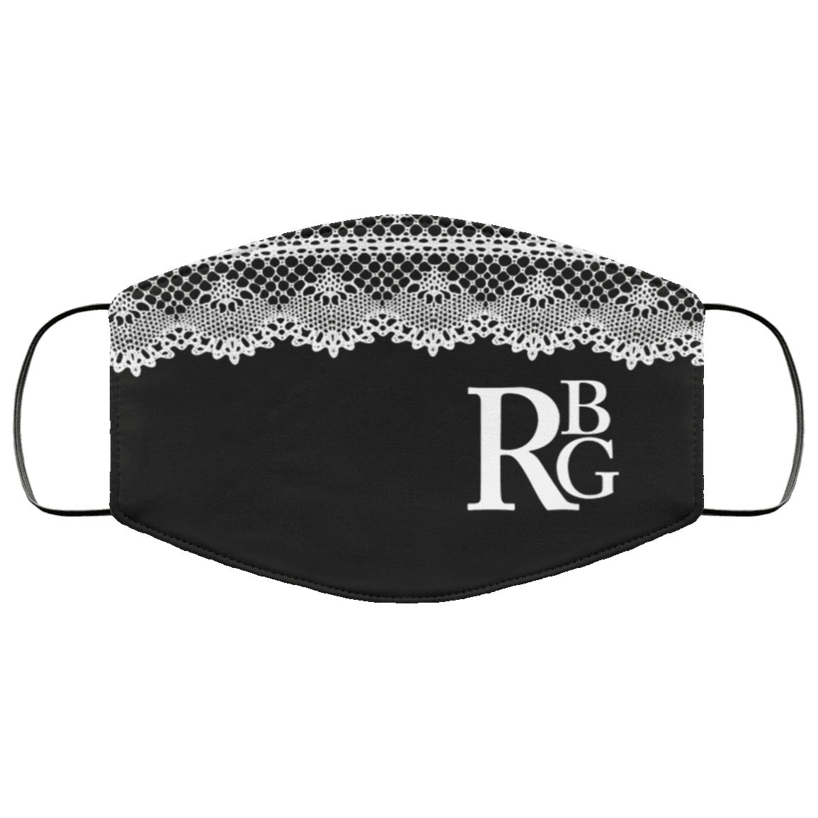 RBG Collar Washable Reusable Custom - RBG Printed Cloth Face Mask Cover, Black, Cloth Face Cover RBG Collar Washable Reusable Custom - RBG Printed Cloth Face Mask Cover, Black, Cloth Face Cover