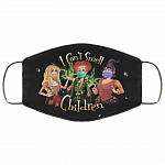 I Can't Smell Children Washable Reusable Custom – Funny Hocus Pocus Printed Cloth Face Mask Cover, Black, Cloth Face Cover