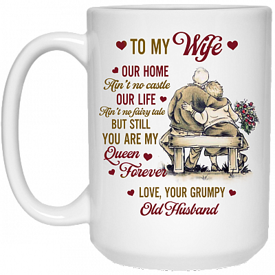 15 oz. White Mug
