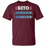 Beto Fake Mexican Real Pendejo O'Rourke T-Shirt, Maroon, Unisex T-Shirt
