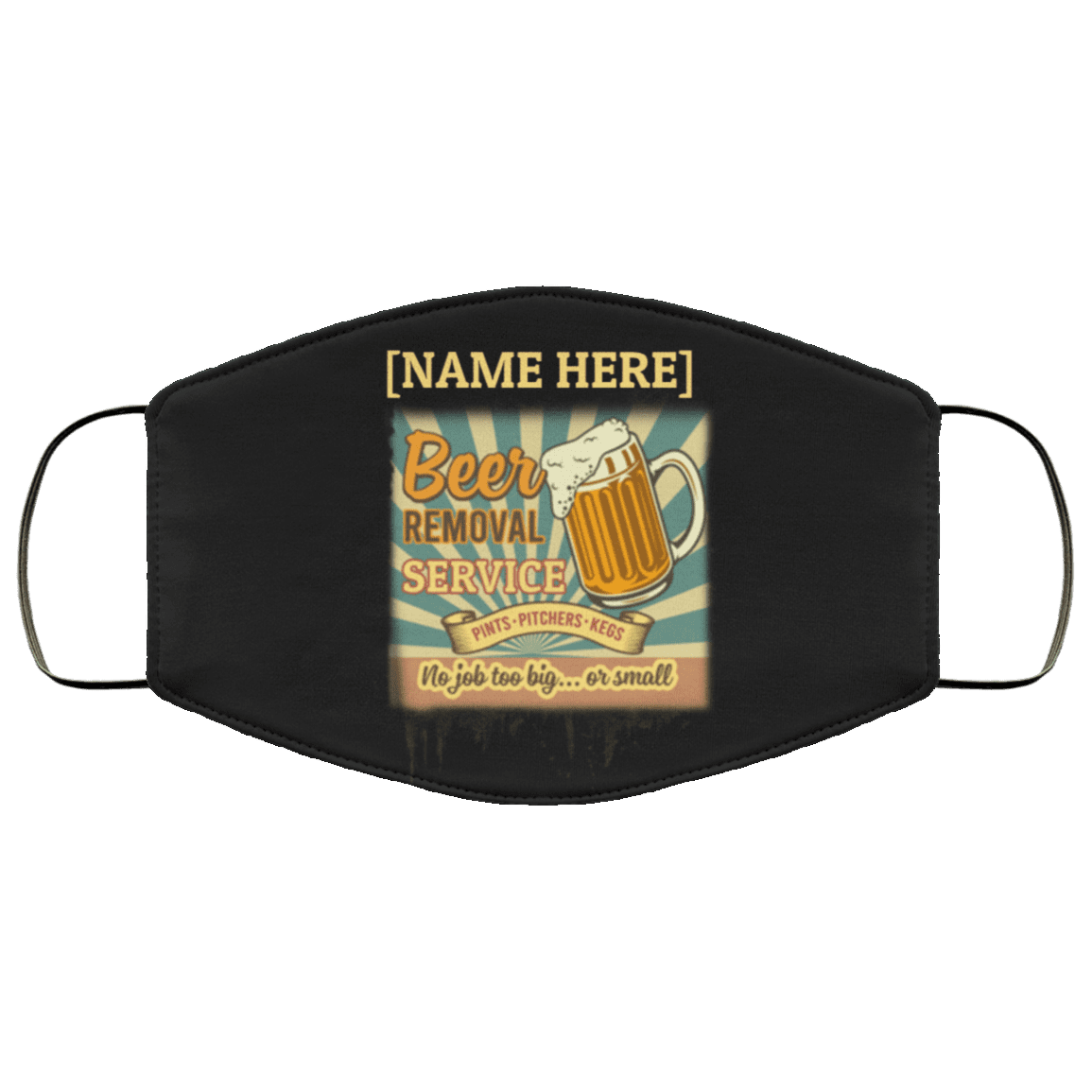 Personalized Beer Washable Reusable Custom Printed Cloth Face Mask Cover - Beer Removal Service Face Mask - Drinking Mask, Black, Cloth Face Cover Personalized Beer Washable Reusable Custom Printed Cloth Face Mask Cover - Beer Removal Service Face Mask - Drinking Mask, Black, Cloth Face Cover