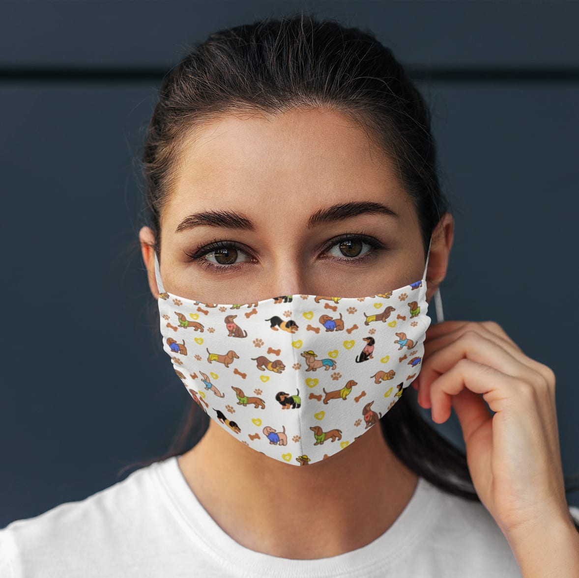 71 HG. Dachshund Mask(2) mk