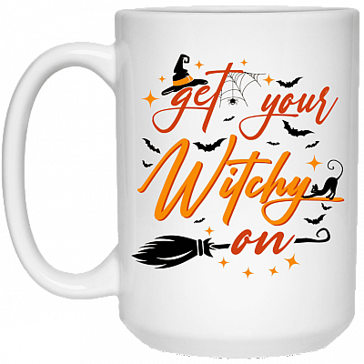15 oz. White Mug