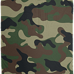 Camouflage Fleece Blanket - Premium Sherpa Blanket - Woven Blanket, White, Cozy Plush Fleece Blanket - 50x60