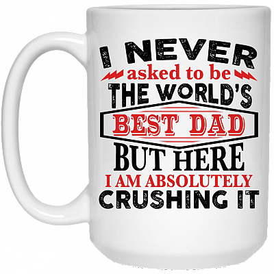 15 oz. White Mug