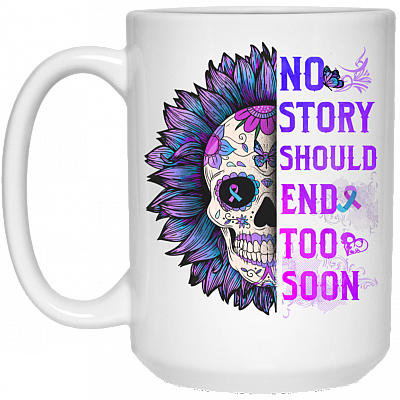 15 oz. White Mug