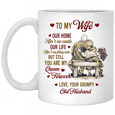 11 oz. White Mug