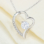 Forever Love Heart Silver 4