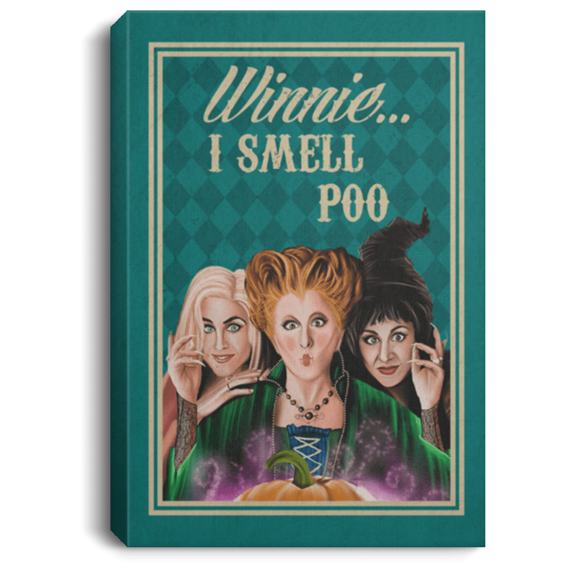Winnie I Smell Poo Square Framed Canvas - Square Unframed Poster - Funny Restroom Hocus Posuc Decor, White, 0.75'' Framed Canvas Winnie I Smell Poo Square Framed Canvas - Square Unframed Poster - Funny Restroom Hocus Posuc Decor, White, 0.75'' Framed Canvas