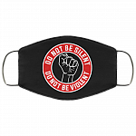 Do Not Be Silent Do Not Be Violent Black Lives Matter BLM Washable Reusable Custom - Printed Cloth Face Mask Cover, Black, Cloth Face Cover
