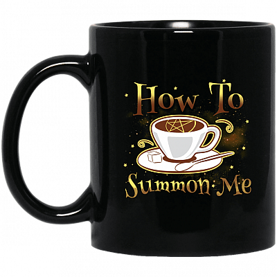 11 oz. Black Mug