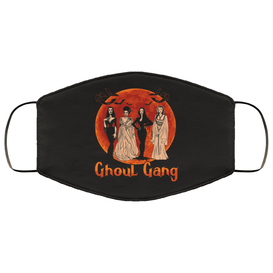 Ghoul Gang Halloween Squad Goals Elvira Morticia Washable Reusable Custom - Cloth Face Mask Cover, White, Cloth Face Cover Ghoul Gang Halloween Squad Goals Elvira Morticia Washable Reusable Custom - Cloth Face Mask Cover, White, Cloth Face Cover