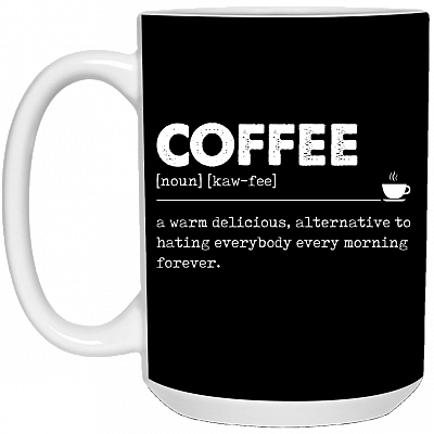 15 oz. White Mug