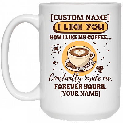 15 oz. White Mug