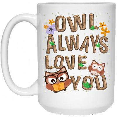 15 oz. White Mug