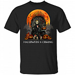 Jack Skellington Halloween Is Coming T-Shirt - Funny Jack Skellington Shirt, Black, Unisex T-Shirt