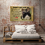 2VT.Don't Cry For Me Cat tuxedo cat mk2