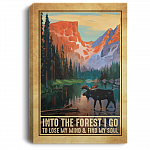 Into the Forest I Go to Lose My Mind Wrapped Framed Canvas Prints - Unframed Poster - Home Decor Wall Art, White, 0.75'' Framed Canvas Into the Forest I Go to Lose My Mind Wrapped Framed Canvas Prints - Unframed Poster - Home Decor Wall Art, White, 0.75'' Framed Canvas