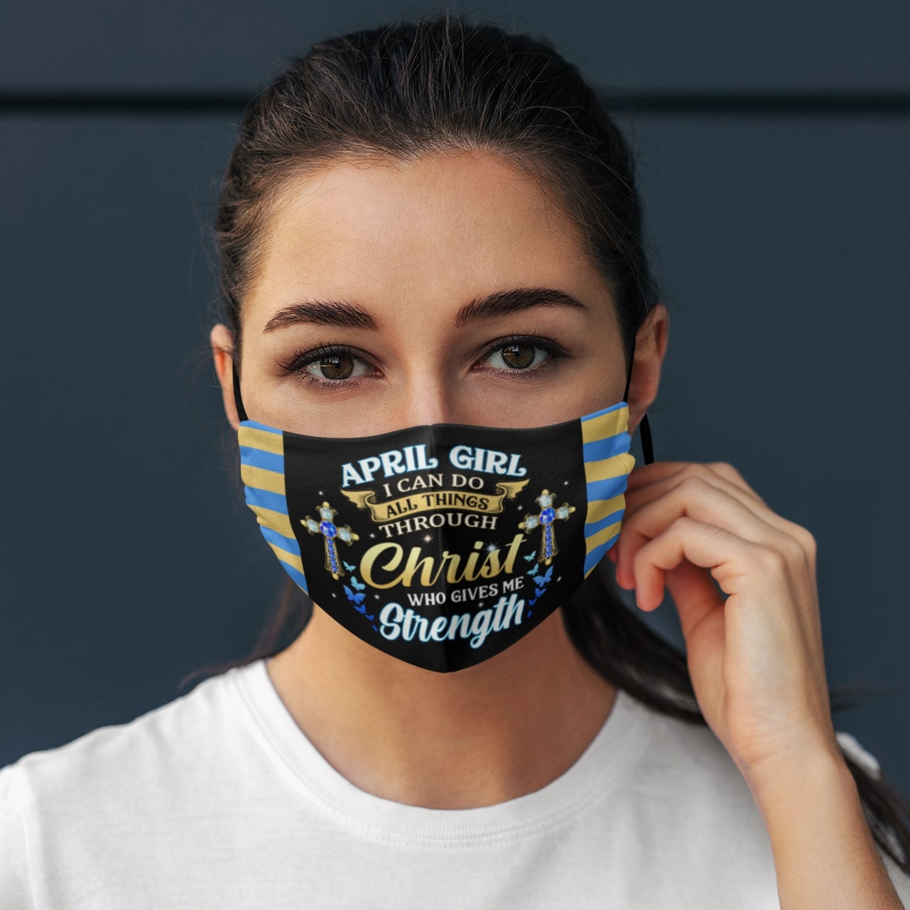 April christ mask mk