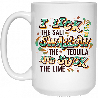 15 oz. White Mug