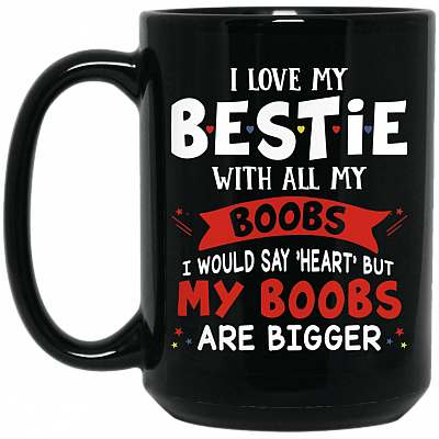 15 oz. Black Mug