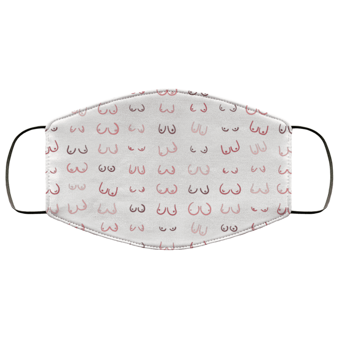 Funny Doodle Boobs Washable Reusable Custom - Printed Cloth Face Mask Cover, White, Cloth Face Cover Funny Doodle Boobs Washable Reusable Custom - Printed Cloth Face Mask Cover, White, Cloth Face Cover