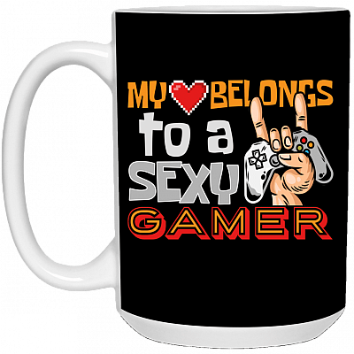 15 oz. White Mug