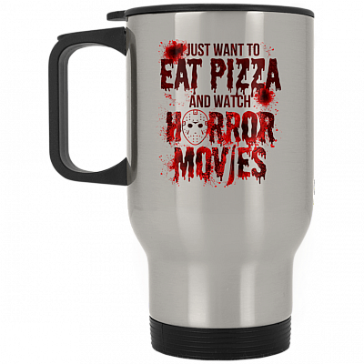 14 oz. Silver Travel Mug