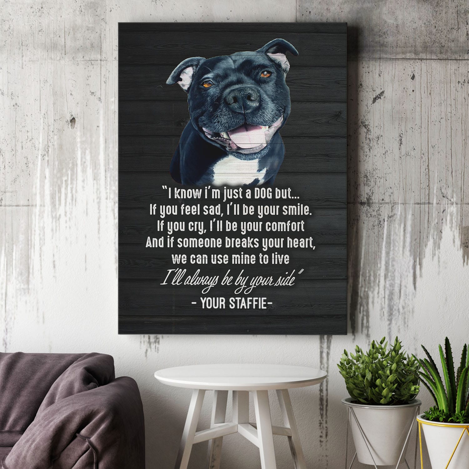 6O.Just A Dog STAFFIE mk1