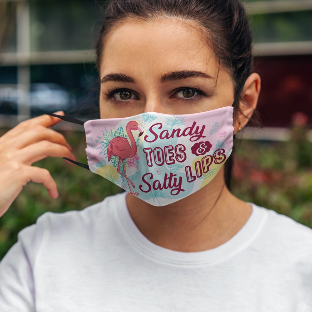 8H. Sandy Toes mask mk