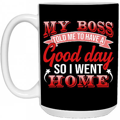 15 oz. White Mug