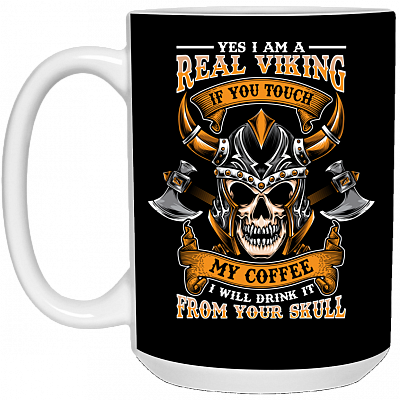 15 oz. White Mug