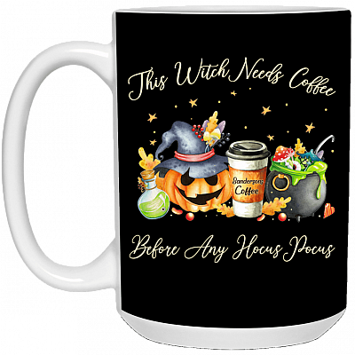 15 oz. White Mug