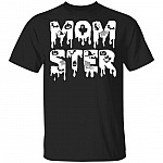 Momster Halloween Mom T-Shirt - Ladies Halloween Shirt, Black, Unisex T-Shirt