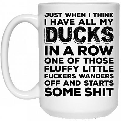 15 oz. White Mug